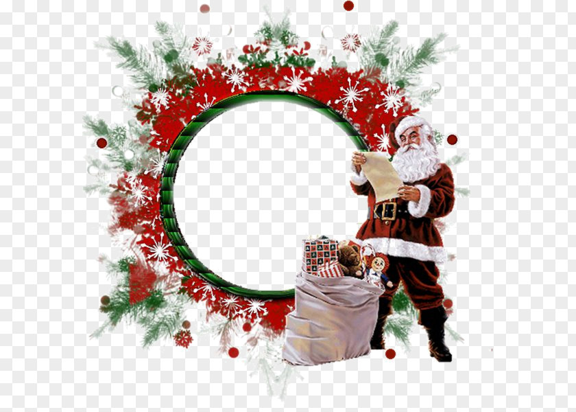 Santa Claus Picture Frames Christmas PNG