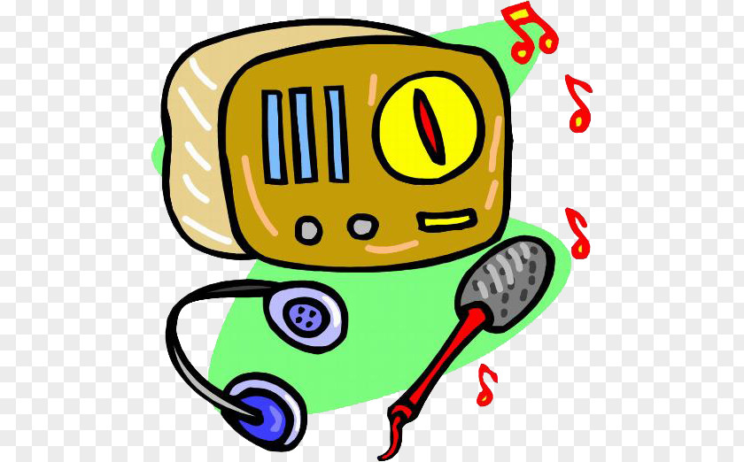 Singing Equipment Supplies Cartoon Clip Art PNG