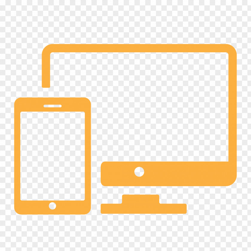 Yellow User Interface Web Design Icon PNG
