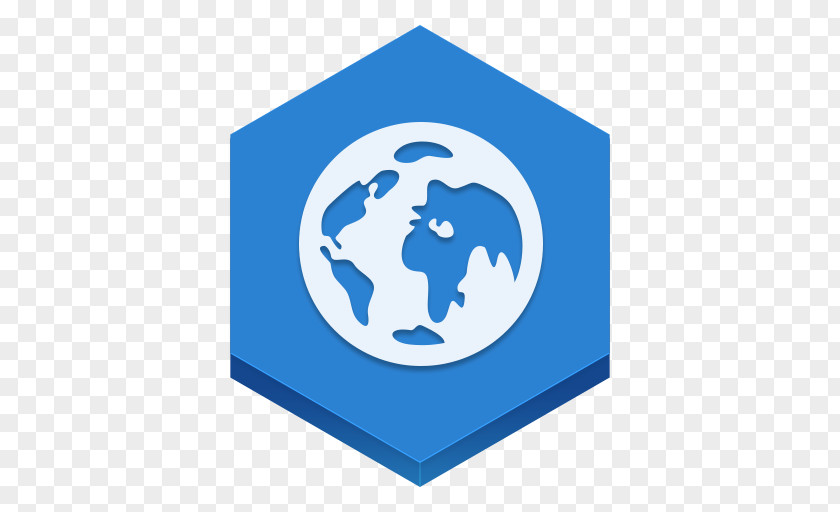 Browser Blue Brand Logo Circle PNG
