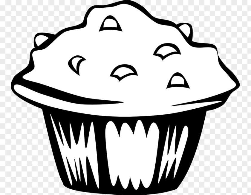 English Muffin Cupcake Clip Art PNG