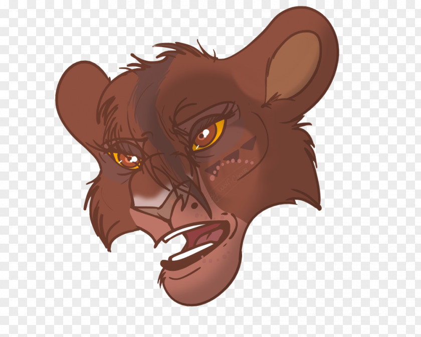 Lion Snout Roar Cat Mouth PNG