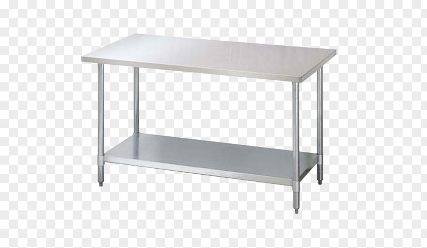Low Table Shelf Catering Stainless Steel Industry PNG