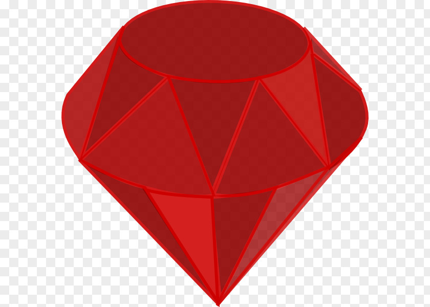 Ruby Gemstone Clip Art PNG