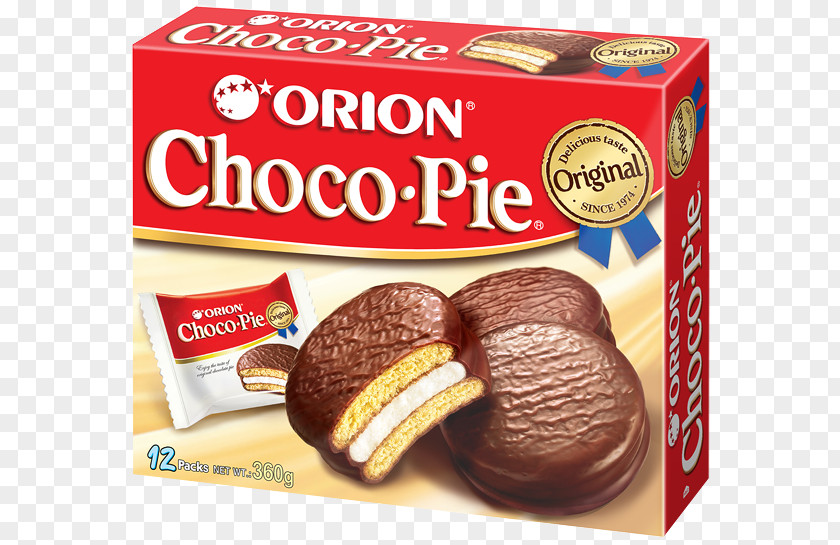 Biscuit Choco Pie Sponge Cake Orion Confectionery Cream Biscuits PNG
