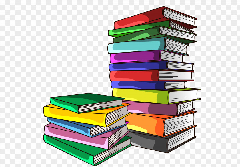 Stacked Books Textbook Euclidean Vector PNG