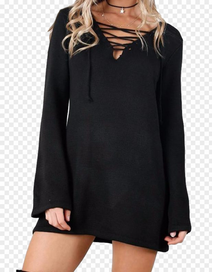 T-shirt Long-sleeved Sweater Neckline PNG