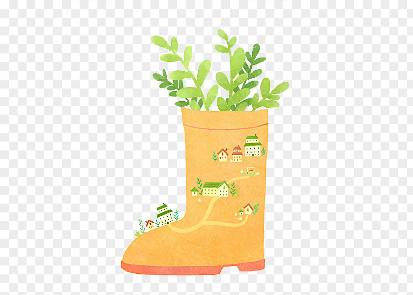 A Boot Illustration PNG