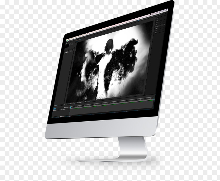 Imac Monitor Mac Book Pro Adobe After Effects Final Cut Premiere Computer Software PNG