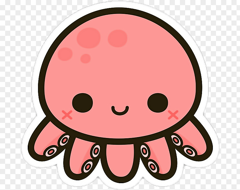 Oswald The Lucky Rabbit Transparent Octopus Cuteness Drawing Squid Kawaii PNG