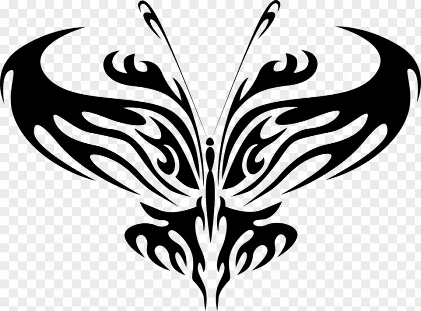 Butterfly Silhouette Clip Art PNG