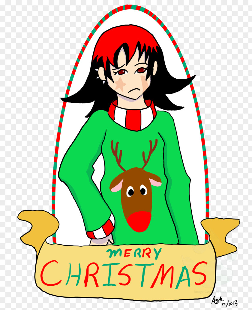 Christmas Human Behavior Cartoon Clip Art PNG
