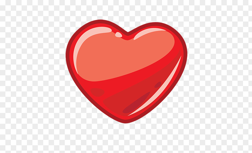 Emoji Heart Emoticon Love Red PNG