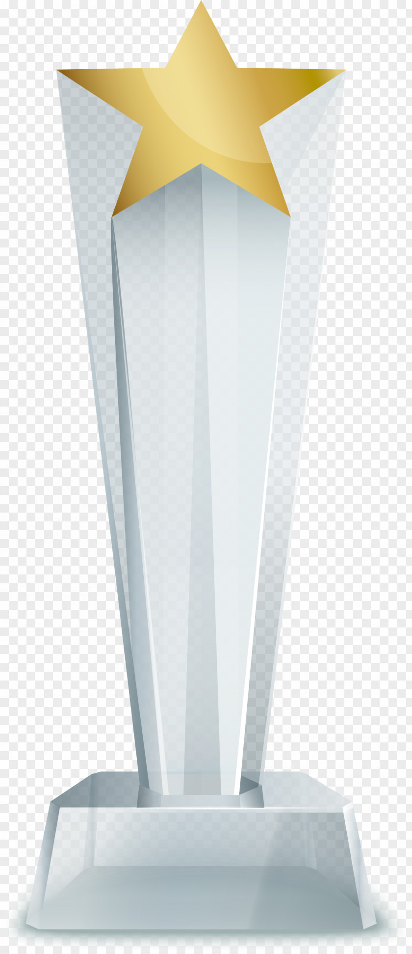 Five Pointed Star Competition Trophy Medal Computer File PNG