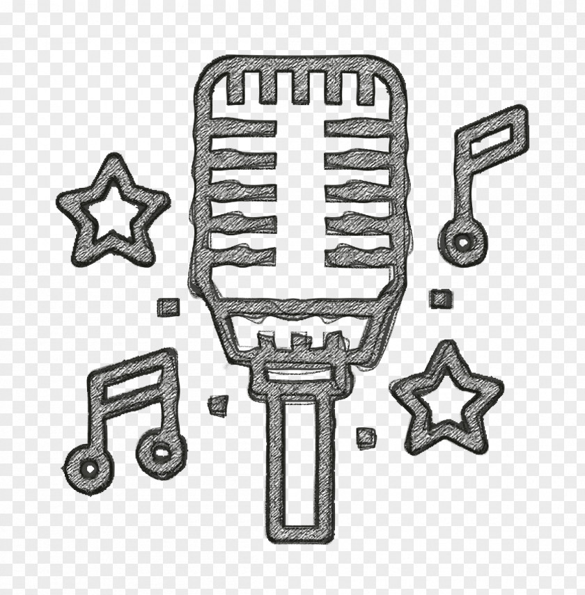 Microphone Icon Radio Punk Rock PNG