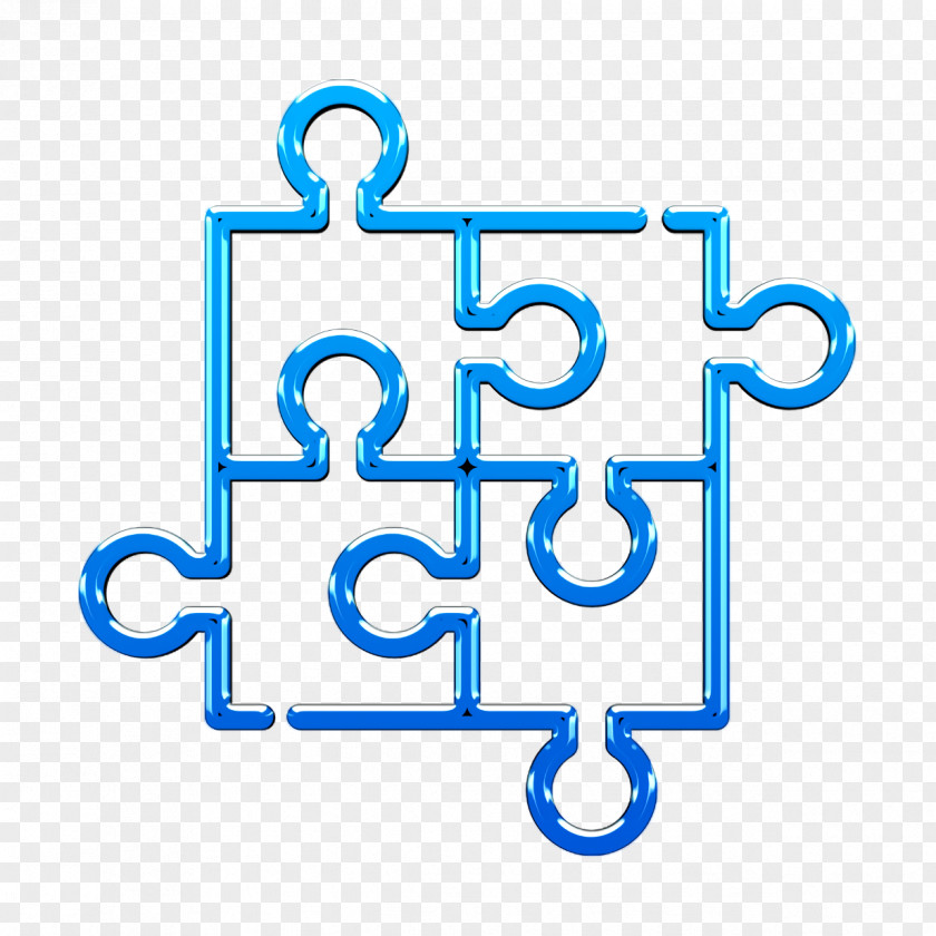 Puzzle Icon Business And Office Toy PNG
