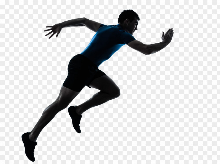 Running Man Sprint Silhouette Stock Photography PNG