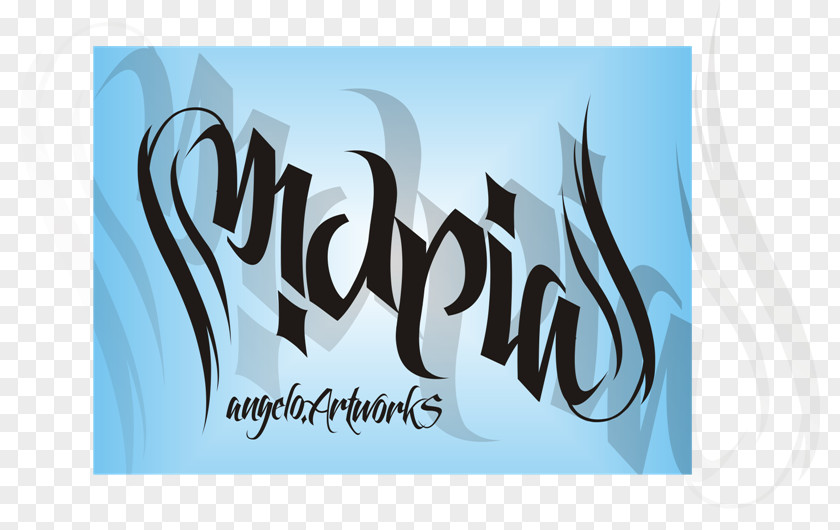 Design Ambigram Logo Tattoo Calligraphy PNG