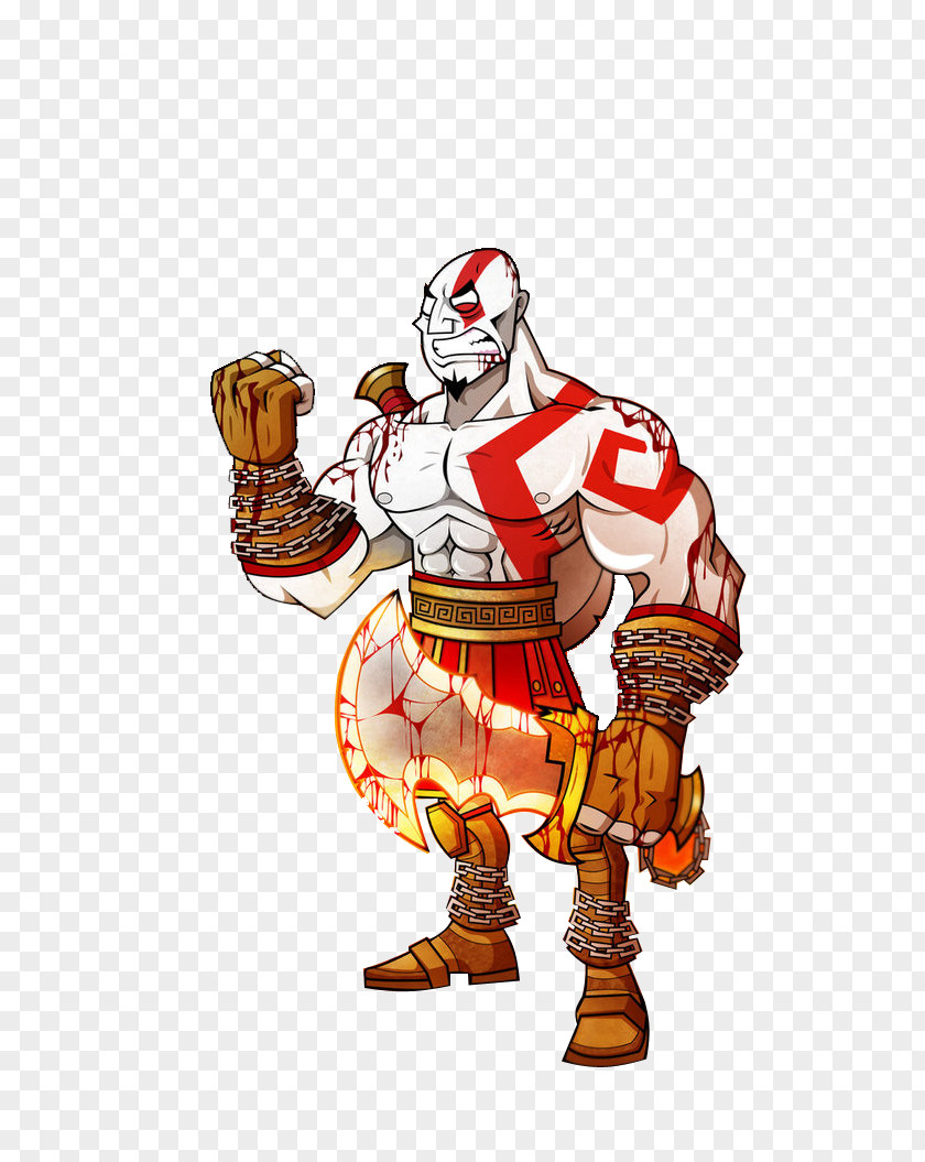 God Of War PlayStation 4 Cartoon 3 Kratos PNG
