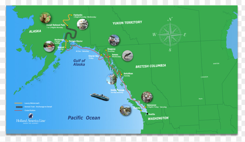 Map Discover Alaska Circle PNG