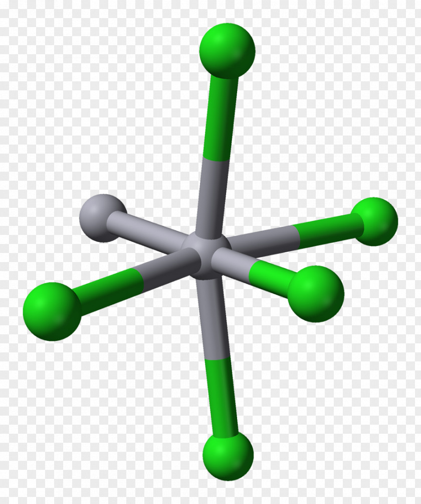 Mercury(I) Chloride Mercury(II) Ball-and-stick Model PNG
