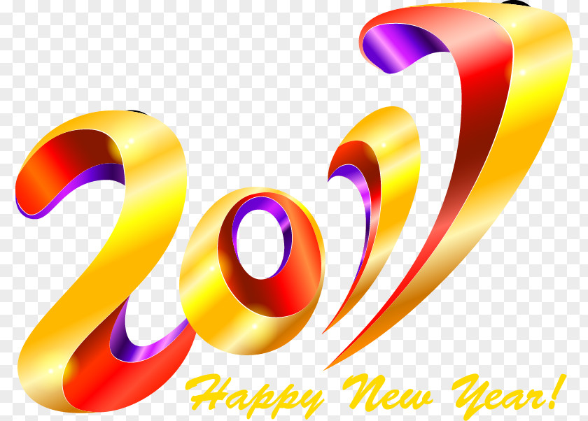 Vector Happy New Year 2017 Lunar Chinese Years Day PNG