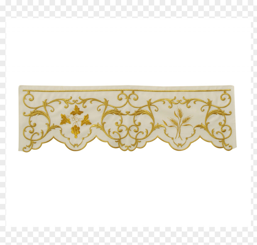 Altar Cloth Alb Embroidery Lace PNG