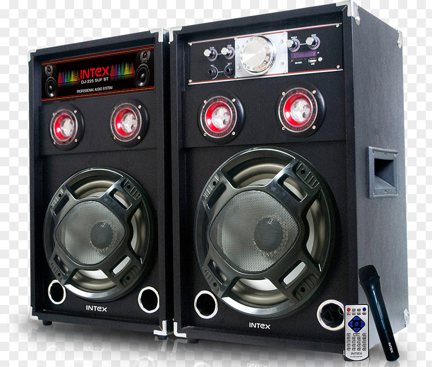 Dj Speakers Loudspeaker Microphone Disc Jockey Song DJ Mix PNG