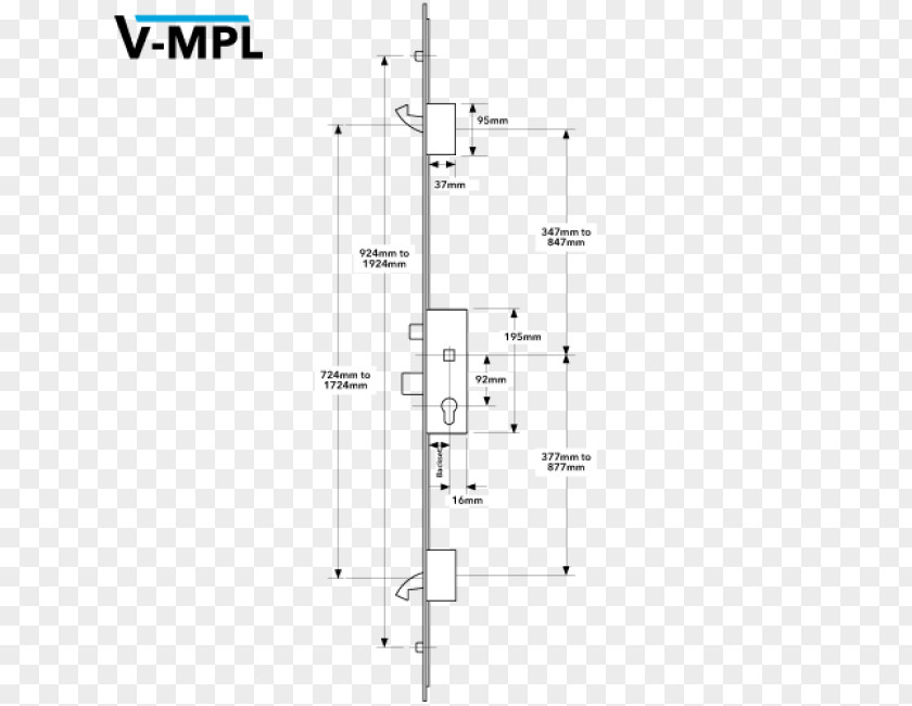 Line Angle Lock Household Hardware PNG