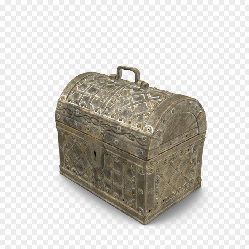 Medieval Treasure Box Buried Middle Ages PNG