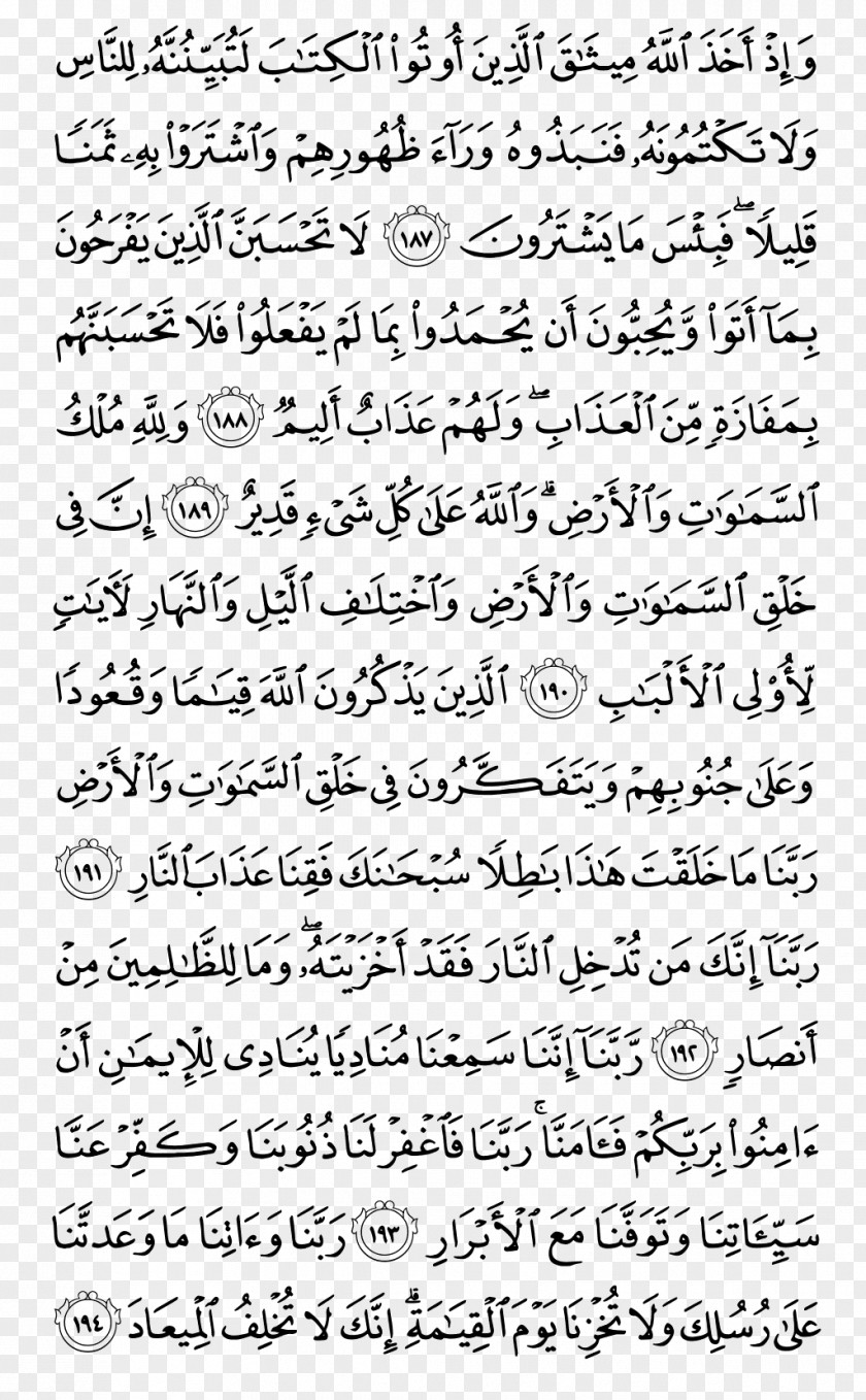 Quran Kareem Qur'an Al Imran Surah Juz' Ayah PNG