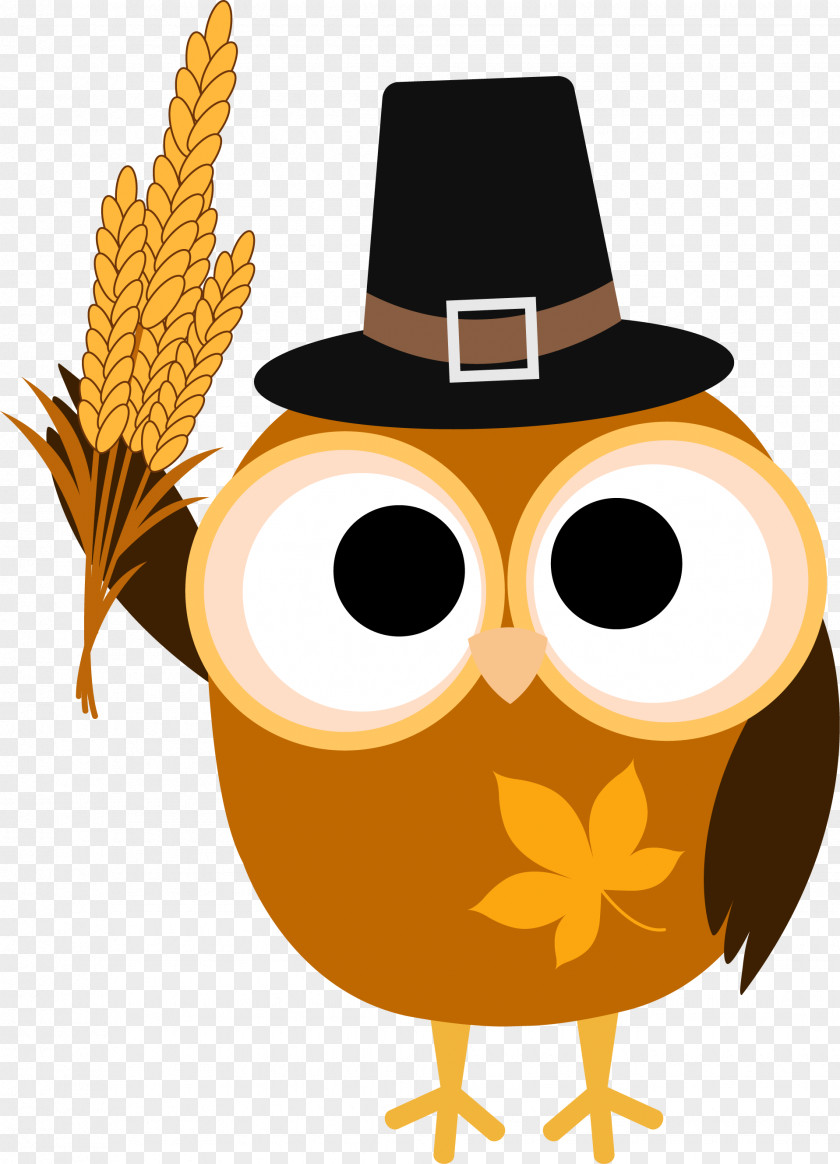 Thanks Giving Thanksgiving Little Owl Clip Art PNG