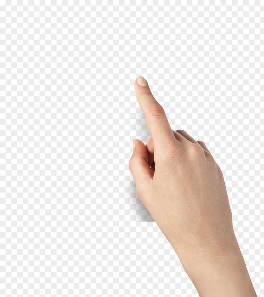 Touch Hand Index Finger Thumb Arm PNG
