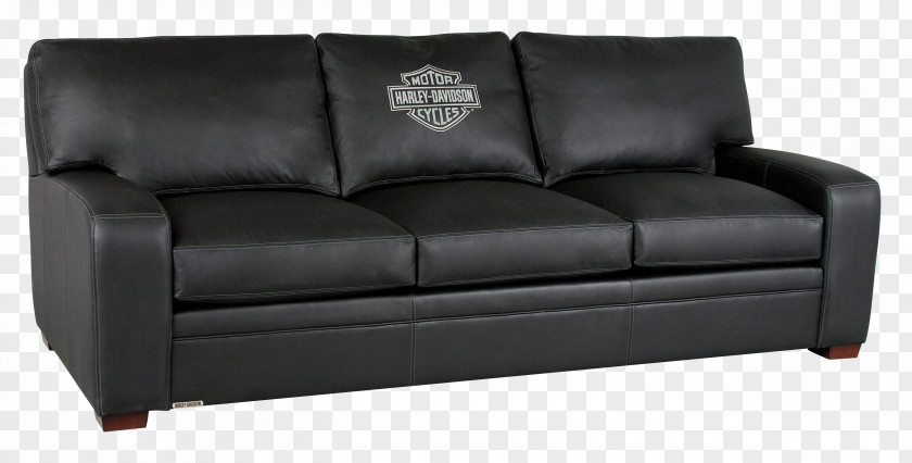 Black Shield Couch Furniture Loveseat Sofa Bed PNG