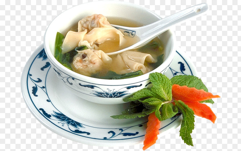 Chicken Wonton Chinese Cuisine Egg Drop Soup Fried Rice PNG