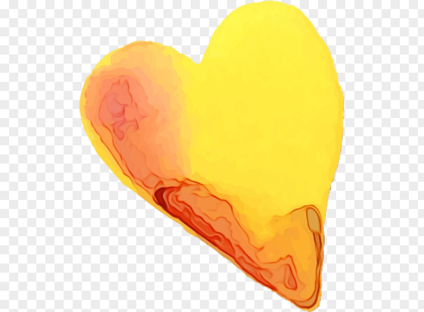 Love Orange Background Heart PNG