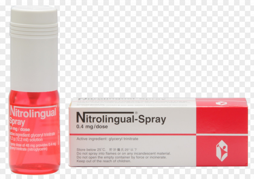 Nitroglycerin Aerosol Spray Pharmaceutical Drug PNG