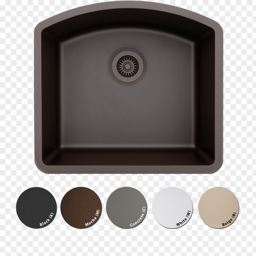 Sink Composite Material Concrete Drain Stainless Steel PNG