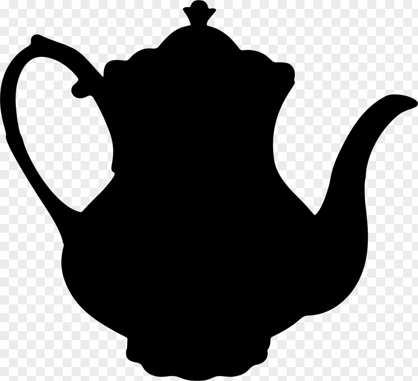 Teapot Teacup Silhouette PNG