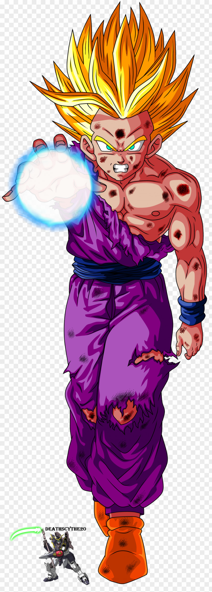 Teenager Grandpa Son Gohan Goku Kamehameha Trunks PNG