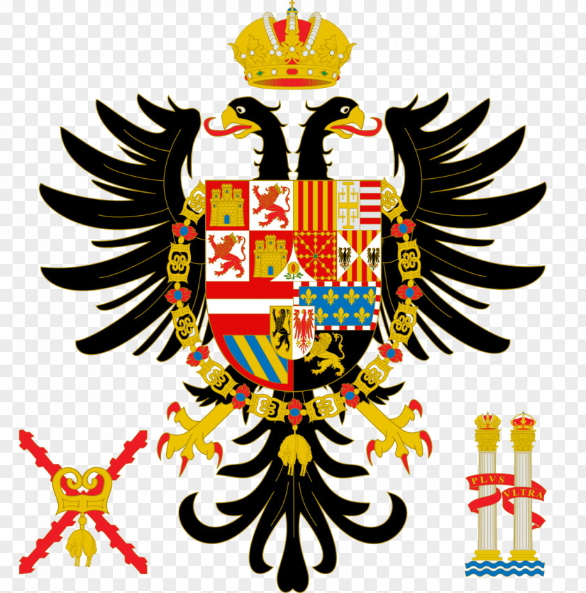 Coat Of Arms Spain Holy Roman Empire Charles V, Emperor PNG