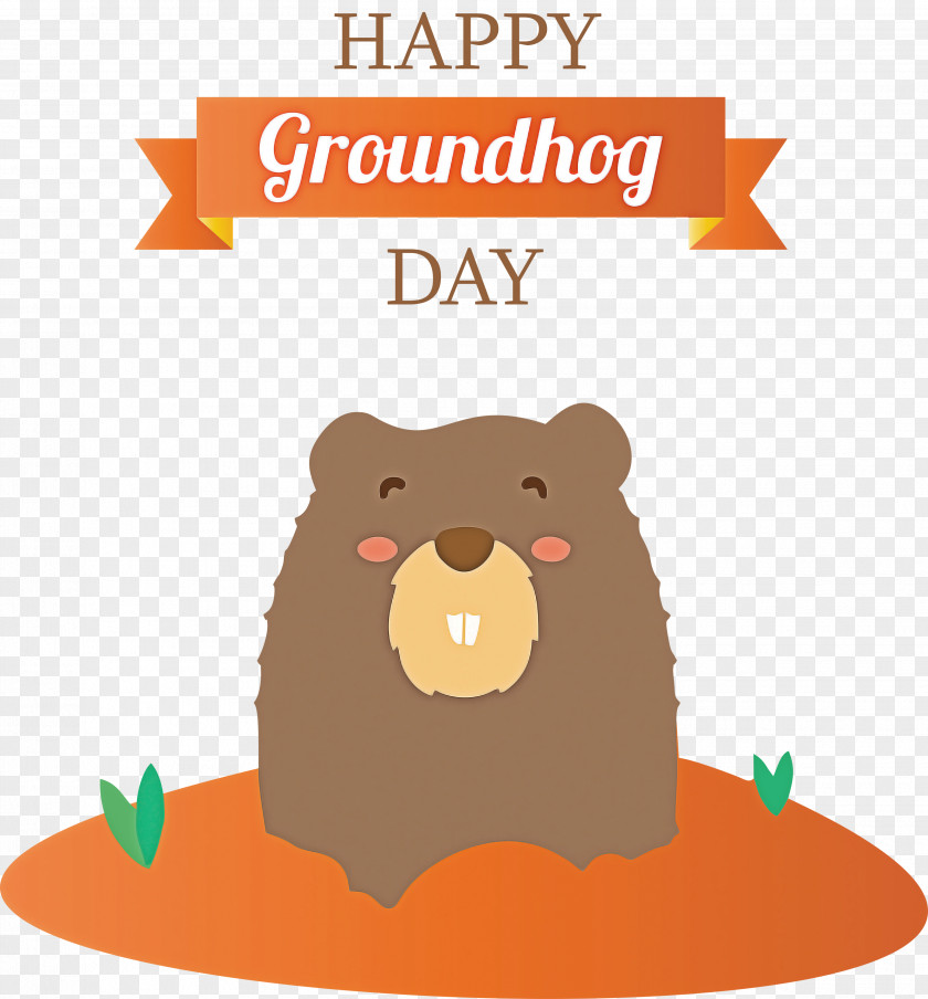 Groundhog Day Happy PNG