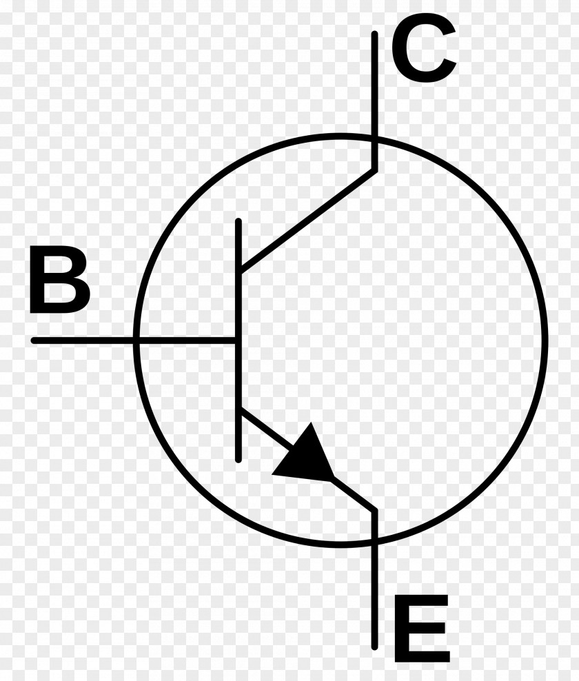 Symbol Bipolar Junction Transistor NPN PNP Tranzistor Electronic PNG