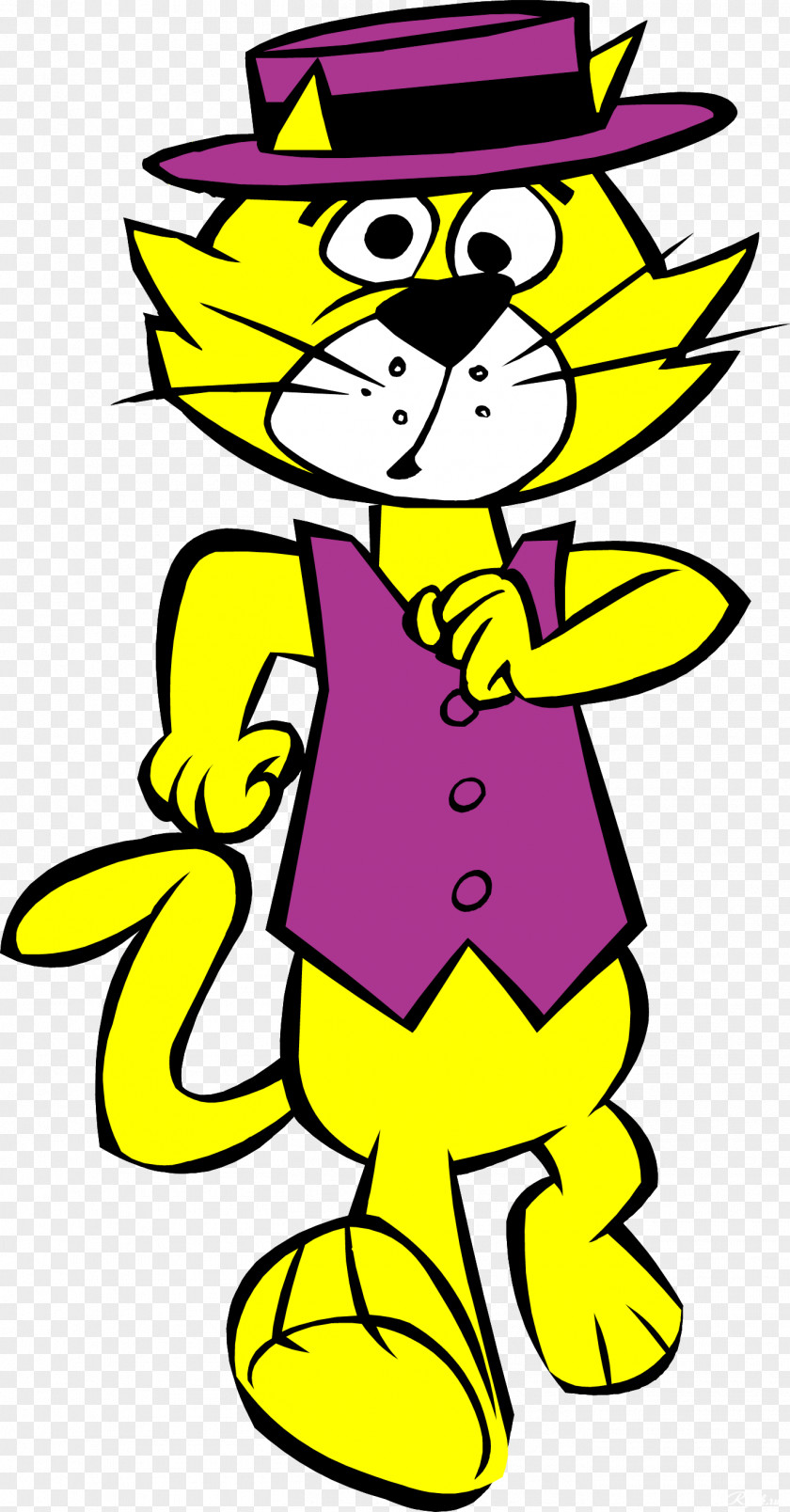 Cat Vector Cartoon Character Hanna-Barbera PNG