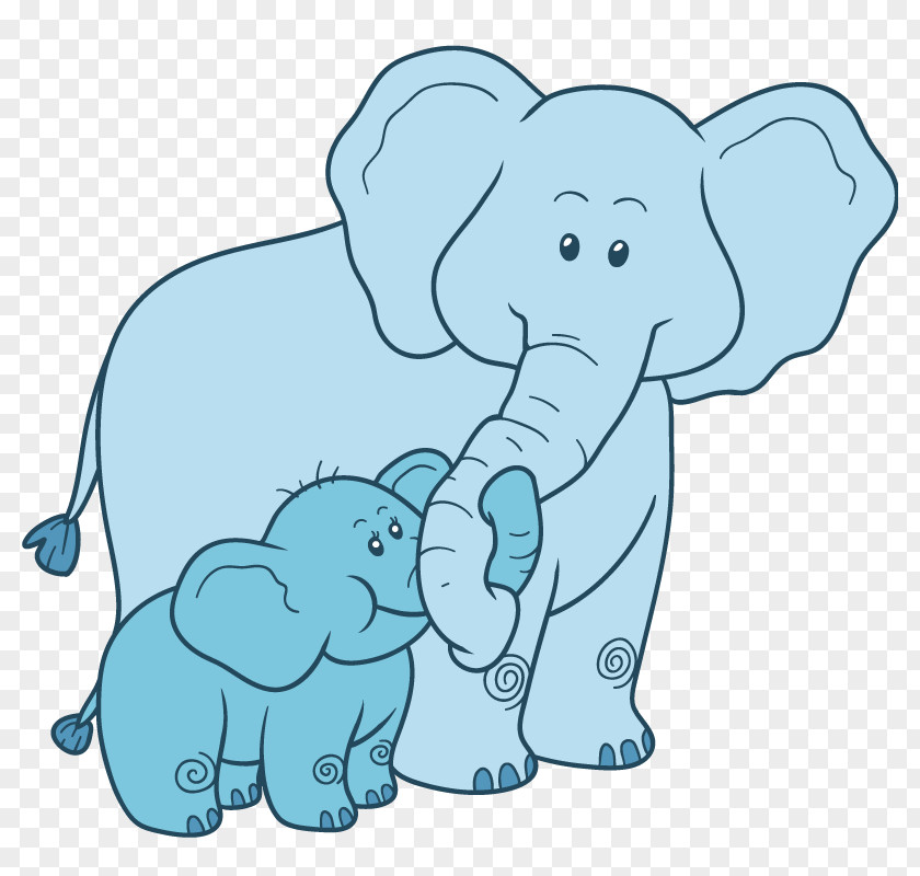 Elephants Coloring Book Vector Graphics Image Elephant Drawing PNG