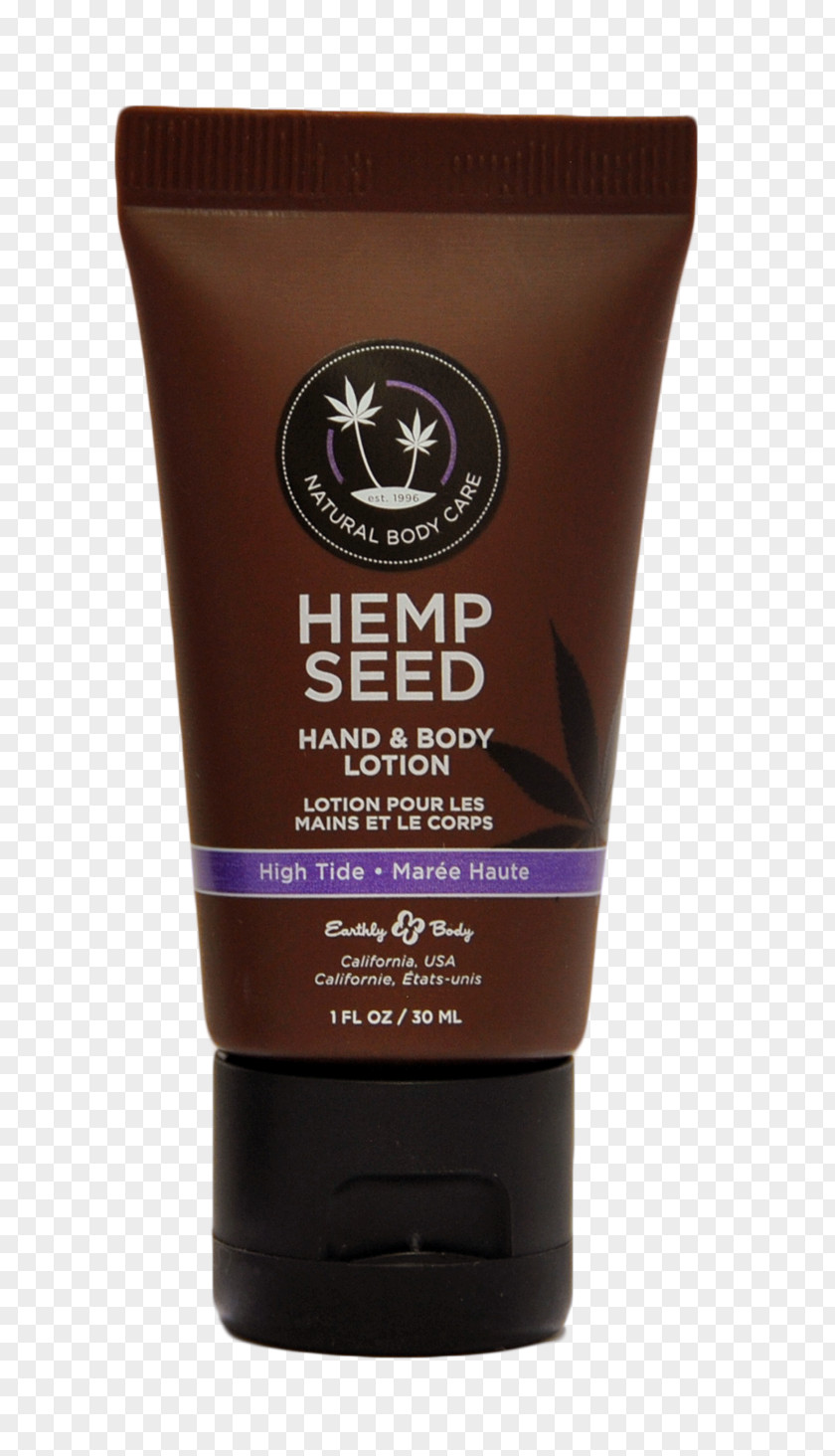 Oil Earthly Body Hemp Seed Hand & Lotion Cream PNG
