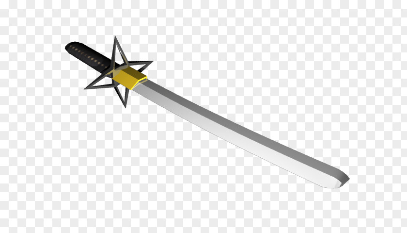 Samurai Sword Line Angle Propeller PNG