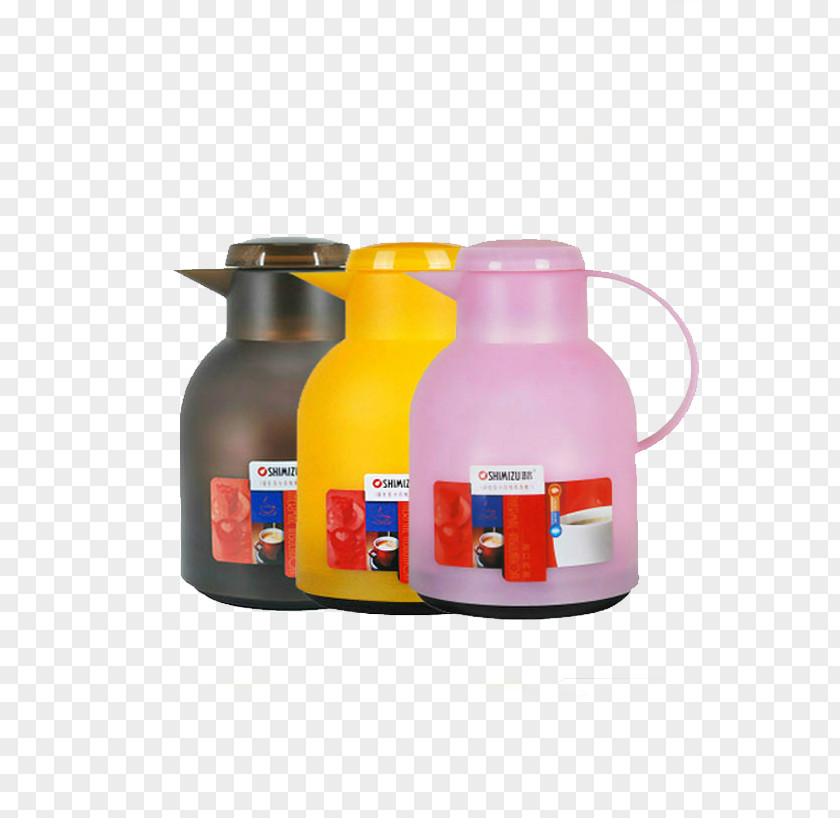 Three Kettle Water Bottle PNG