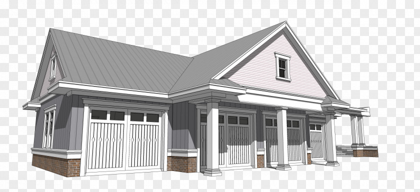 Window House Plan Roof Garage PNG