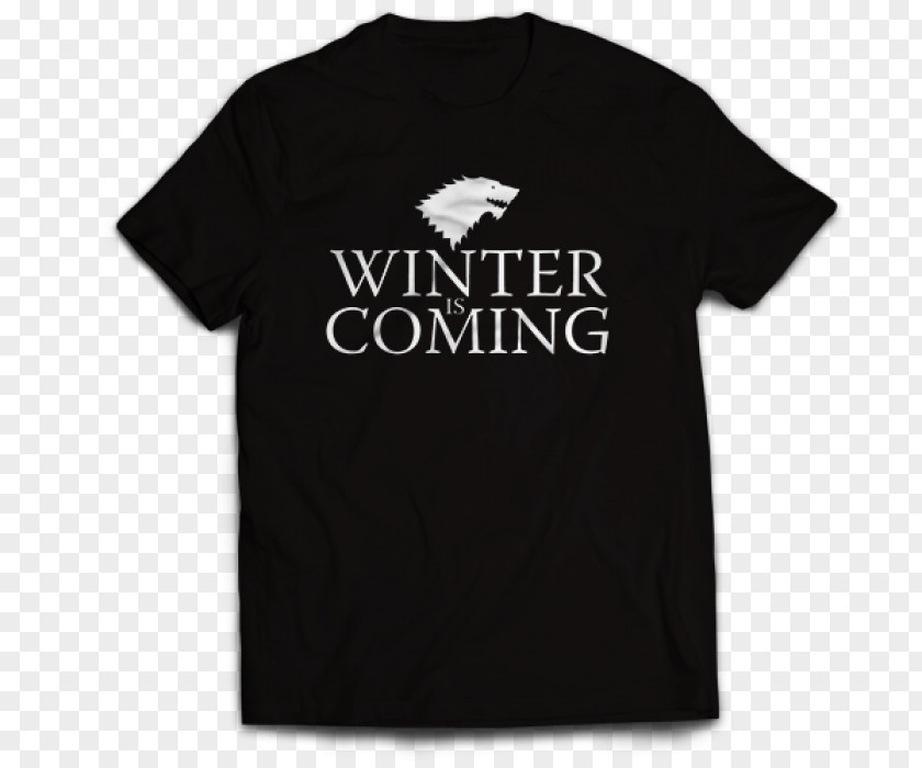 Winter Is Coming T-shirt Sleeve Top Clothing PNG